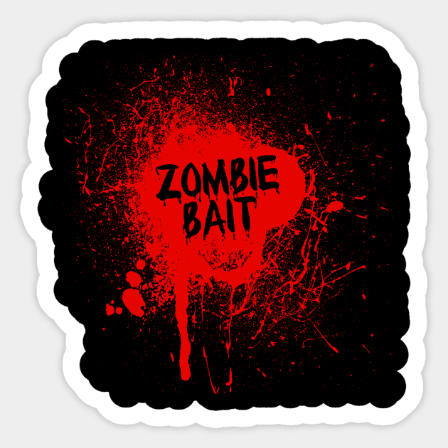 Zombie Bait Funny Zombies Movie Sticker by amalya